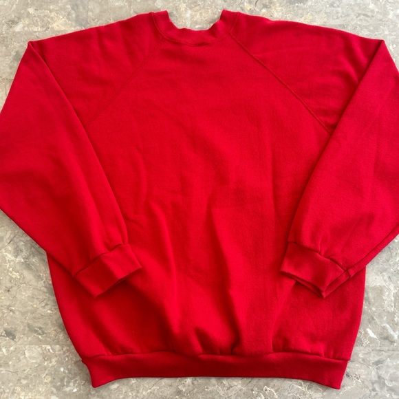 Vintage 90s Ultra Fleece Blank Sweater Men Sz XXL - Picture 3 of 3